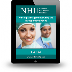 Nursing Management During the Intraoperative Period