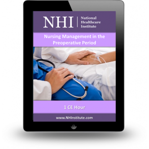 Nursing Management in the Preoperative Period