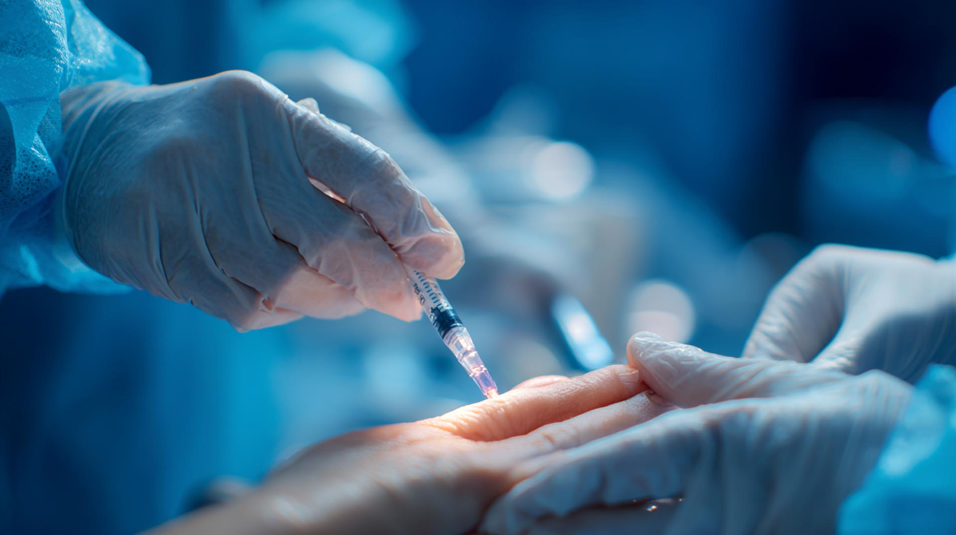 A nurse practitioner obtains informed consent from a patient before a procedure, covering a vital communication skill from the Digital Nerve Block CE Nursing course.