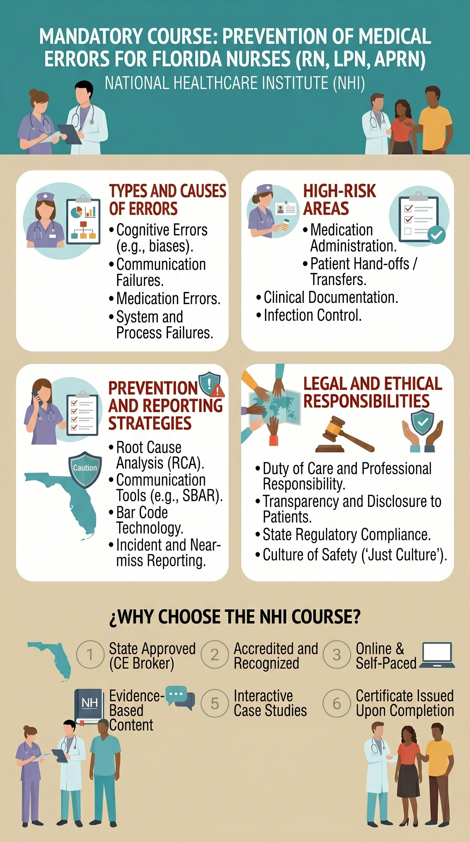 Prevention of Medical Errors CE for Florida Nurses